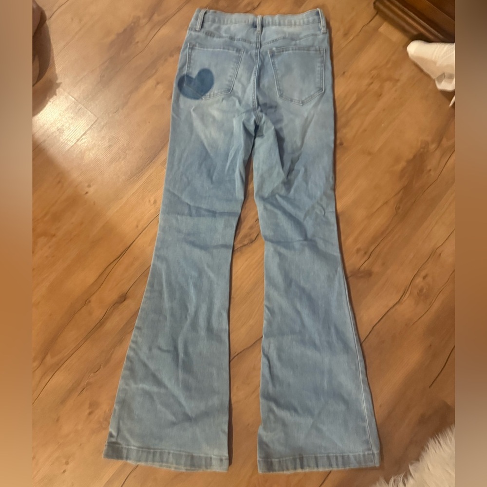 Light Blue Women's Flared Jeans